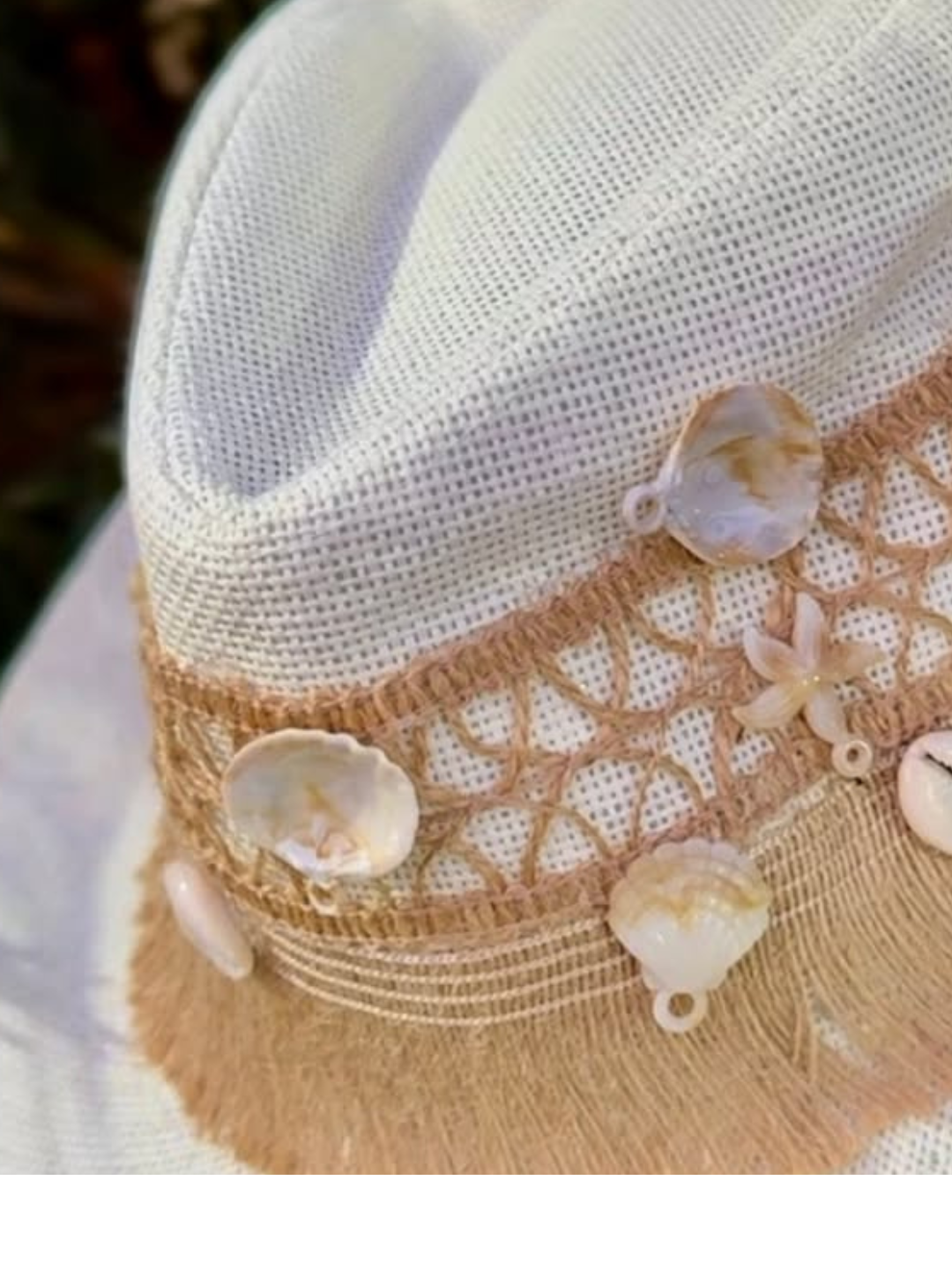 Natural Shell Straw Hat